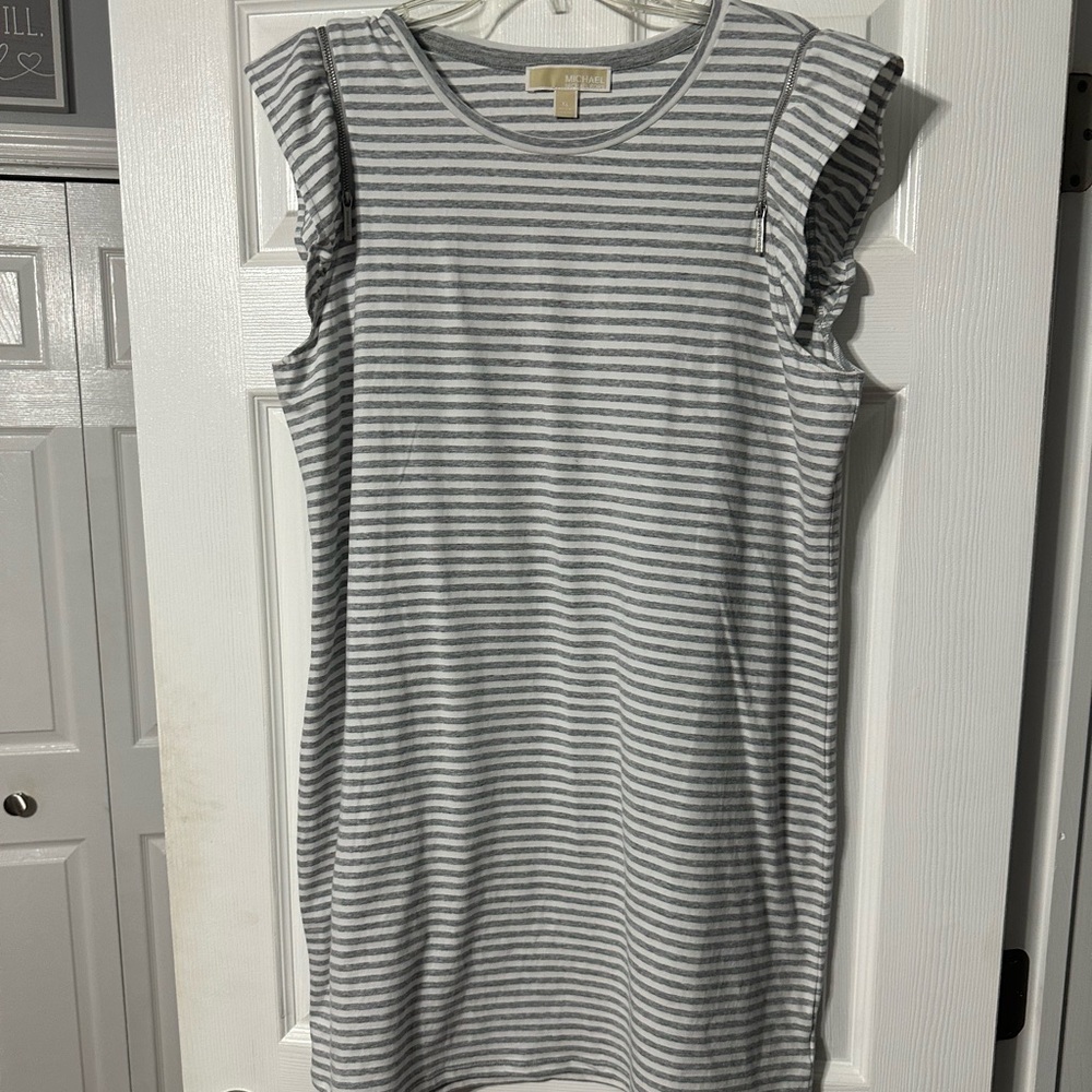 Michael Kors Striped Summer Casual Dress